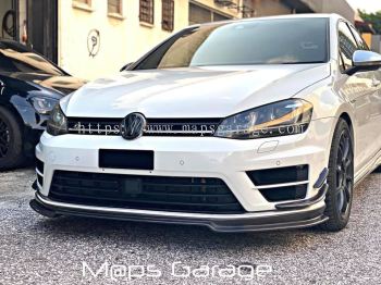 Volkswagen VW Gold MK7 R Revosport Carbon Front Lip