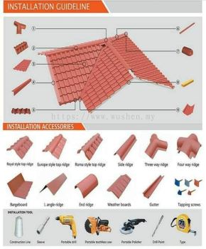  Installation Roof & Accessories Material