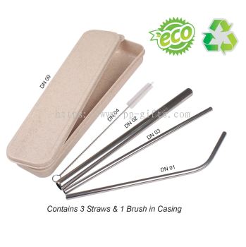 CS 005 Straw Set with Box (4 in 1)