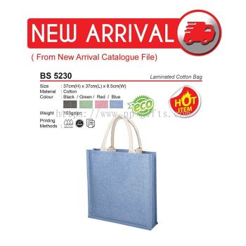 BS 5230 Laminated Cotton Bag