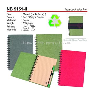 NB 5151-II Notebook with Pen