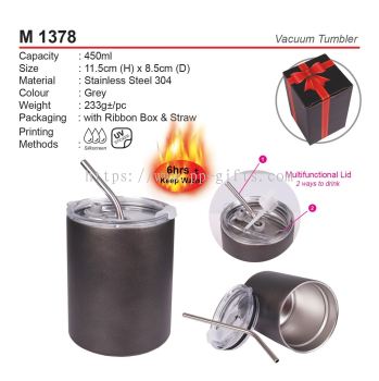 M 1378 Vacuum Tumbler