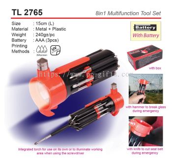 TL 2765 8in1 Multifunction Tool Set
