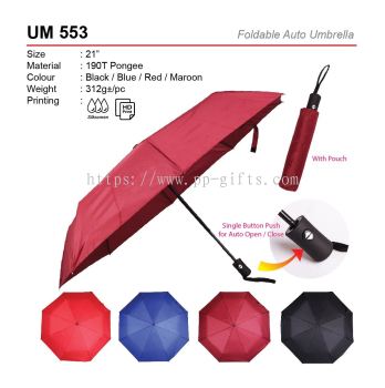 UM 553 Foldable Auto Umbrella