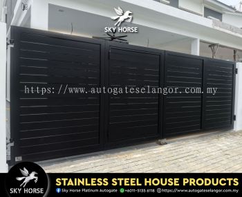 Latest Aluminum Stainless Steel Auto Gate Design Klang Valley | Malaysia 
