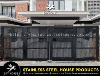 Stainless Steel Auto Gate Design Kuala Lumpur | Malaysia 