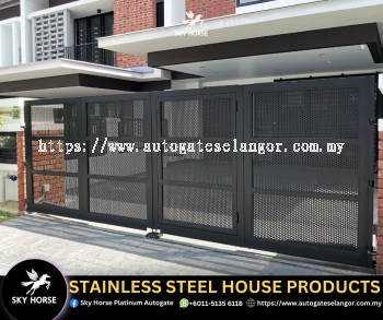 Trackless Aluminum Stainless Steel Auto Gate System Klang | Malaysia Զ