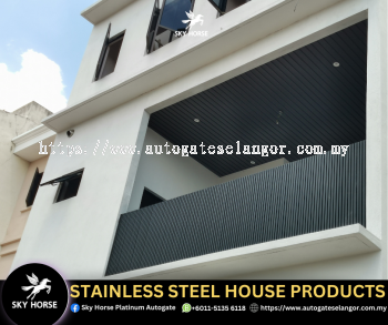 Fully Aluminum Balcony Fencing Designs Cheras | Malaysia 