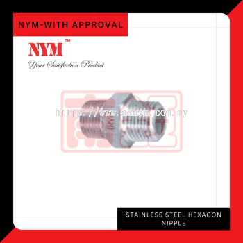 NYM - Stainless Steel Hex Nipple (SS304)