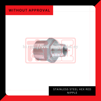 Stainless Steel Hex Red Nipple (SS304)