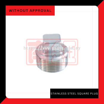 Stainless Steel Square Plug (SS304)