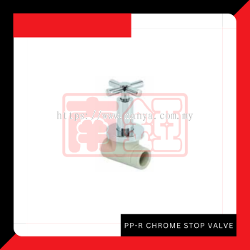 PP-R Chrome Stop Valve