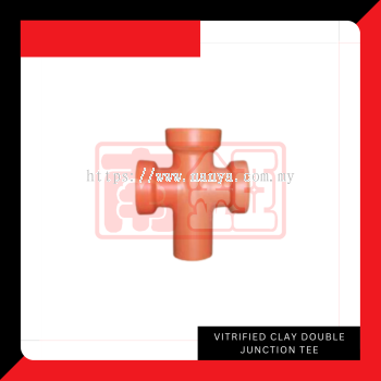 Vitrified Clay Double Junction Tee