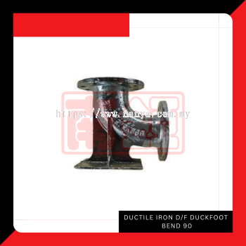 Ductile Iron DF Duckfoot Bend 90