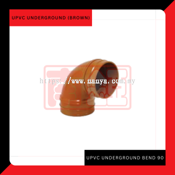 Upvc Underground Bend 90