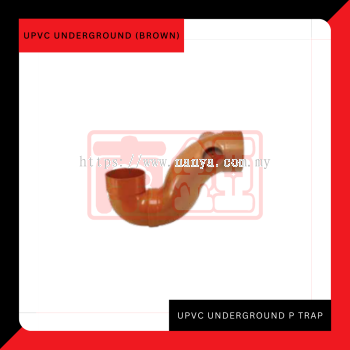 Upvc Underground P Trap