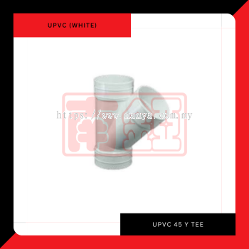 Upvc 45 Y Tee