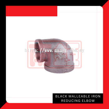 Black Malleable Iron Reducing Elbow