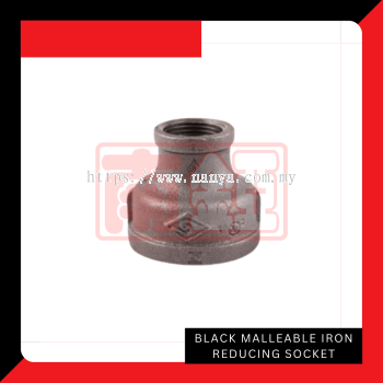 Black Malleable Iron Reducing Socket