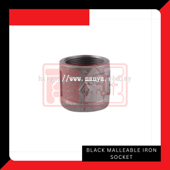 Black Malleable Iron Socket