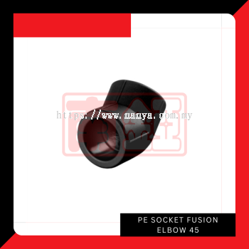 PE Socket Fusion Elbow 45