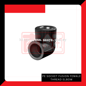 PE Socket Fusion Fmelae Thread Elbow