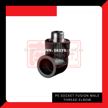 PE Socket Fusion Male Thread Elbow