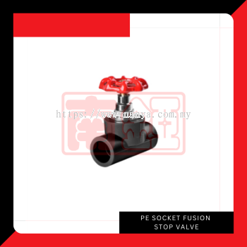 PE Socket Fusion Stop Valve