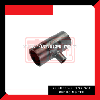 PE Butt Weld Spigot Reducing Tee