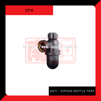 SPA Anti - Siphon Bottle Trap