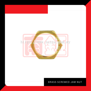 Brass Screwed Jam Nut