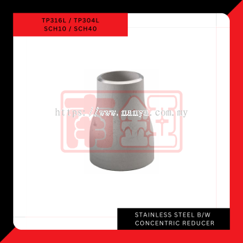 Stainless Steel BW Concentric Reducer