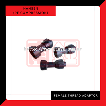 Hansen Female Thread Adaptor