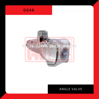 DE46' Brass Angle Valve