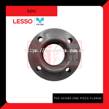 PVC SCH80 One Piece Flange (Soc)