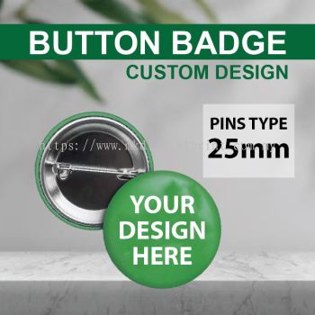BUTTON BADGE 25MM
