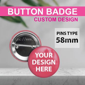 BUTTON BADGE 58MM