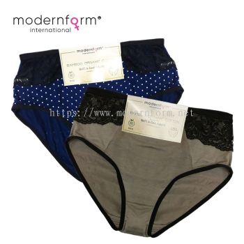 Modernfom Polka Dot with lace Women Panties Sets of 2 (4004)