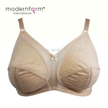 Modernform Bra Cup D Big Full Cup Design Mama Bra with Lace Non-wired Best Selling (M081)