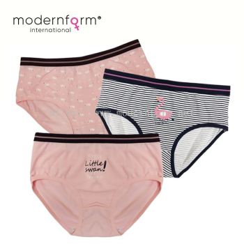 Modernform New Fashion Design Cotton Panties of Set 3 ( M1018)0421