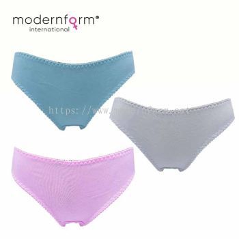 Modernform 3 pcs of Set Sexy Women Cotton Panties ( M1441)