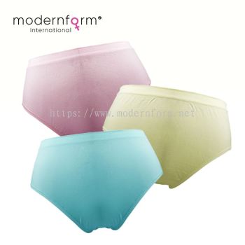 Modernform Set of 3 High Waist Stretch Panties Plus Size M1045