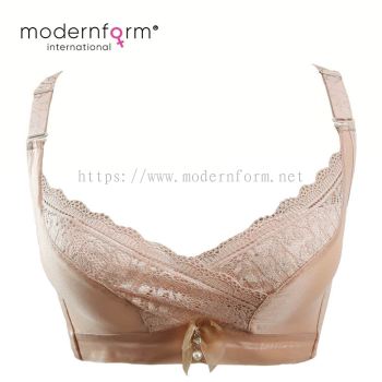 Modernform Women Side Support Boost Push Up Lace Bra Underwire Adjustable Bra B CUP (P0128)