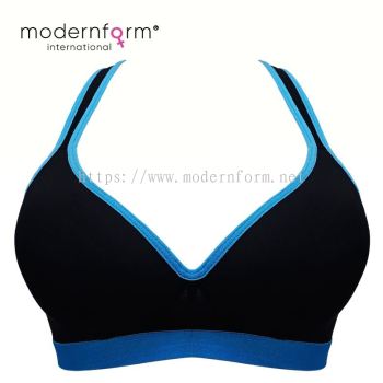 Modernform Pretty Lady Racerback Gym Fitness Yoga Sport Bra Cup B(273)