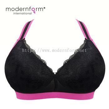 Modernform Sexy Lady Racerback Gym Fitness Yoga Sport Bra Cup B with lace (272)