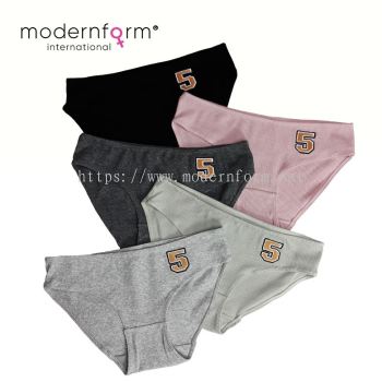 Modernform Women Cotton Panties No. 5 M & L set of 3  (P0504)