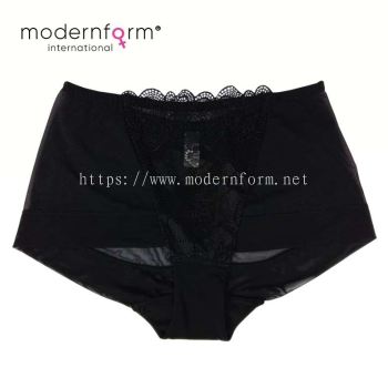 Modernform Sexy Black Lace Women Nylon Panties ( AN2673)