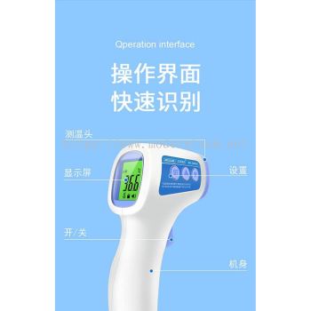 Modernform Temperature Scanner Gun Electronic Medical Infrared Thermometer Body