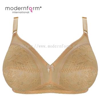 Modernform Women Full Coverage Lace Soft Non-Wired Fibrerfill Bra Cup C (M001B)