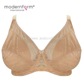 Modernform Women Fashion Floral Print Underwire Bra Cup D (M159)